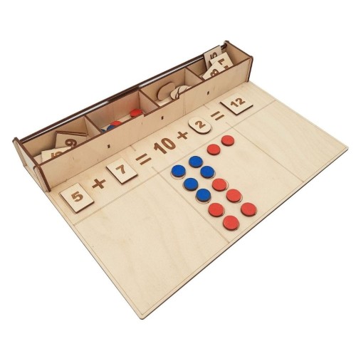 Dopełnianie do dziesięciu Montessori